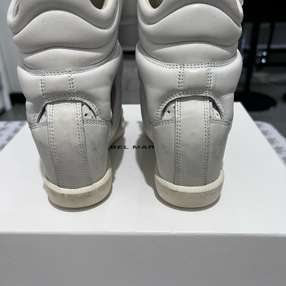 Isabel Marant White Ankle Boots - Picture 3 of 8